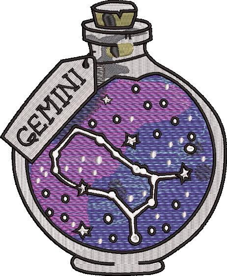Gemini Charm Bottle Gemini Charm Bottle