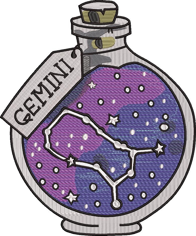 Gemini Charm Bottle Gemini Charm Bottle
