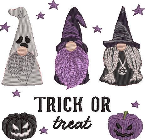 Trick Or Treat Halloween Gnomes Trick Or Treat Halloween Gnomes