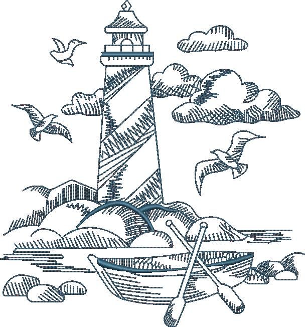 Light House Sketch Light House Sketch