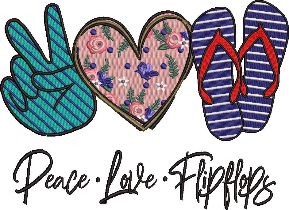 Peace Love Flipflops