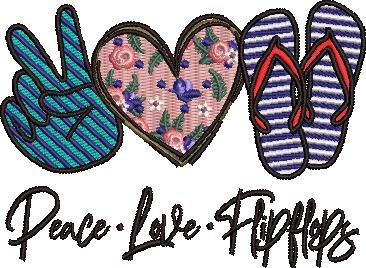 Peace Love Flipflops