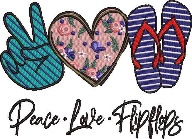 Peace Love Flipflops
