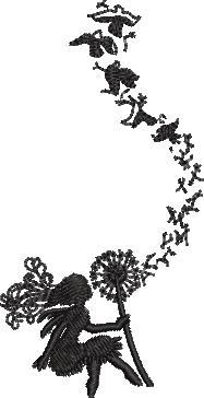 Flying Dandelion Birds