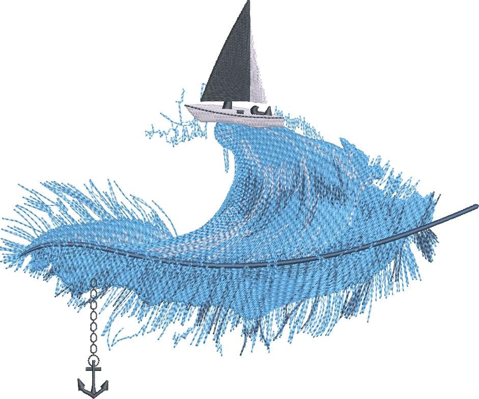 Feather Wave Art Feather Wave Art