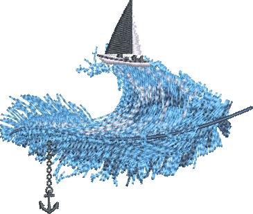 Feather Wave Art Feather Wave Art