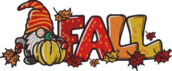 Fall Gnome Pattern Fall Gnome Pattern