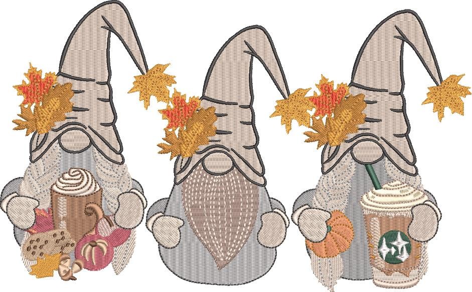 Fall Autumn Gnome