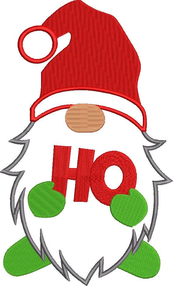 Christmas Santa Hat Gnome Patch Christmas Santa Hat Gnome Patch