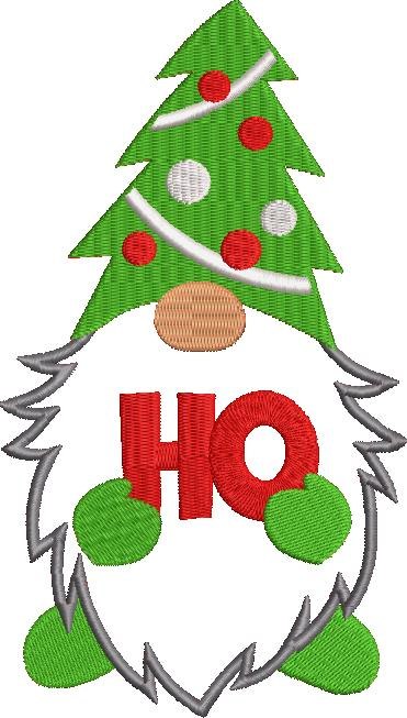 Christmas Tree Hat Gnome Patch