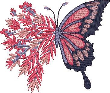 Swallowtail Floral Butterfly Swallowtail Floral Butterfly