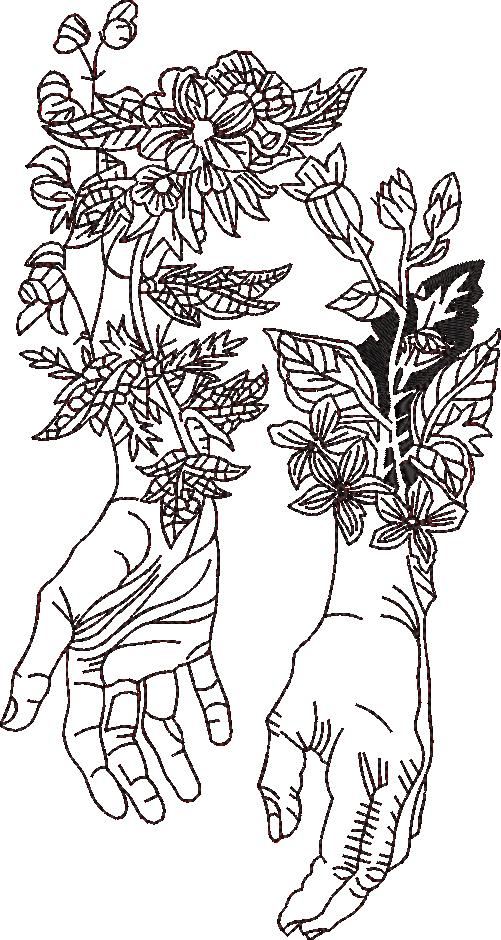 Floral Hands Floral Hands