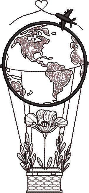 Creative Hot Air Balloon Travel Design Creative Hot Air Balloon Travel Design