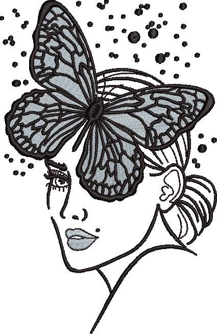 Butterfly Woman Butterfly Woman