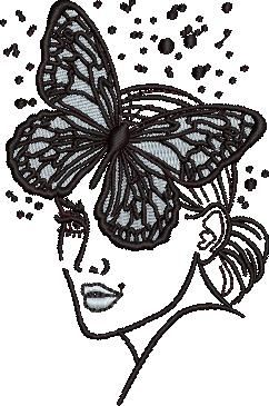 Butterfly Woman Butterfly Woman