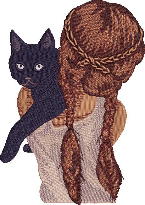 Cat With Girl Cat With Girl