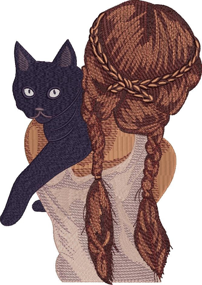 Cat With Girl Cat With Girl