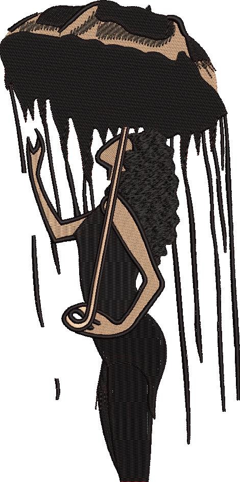 Woman In Rain Woman In Rain
