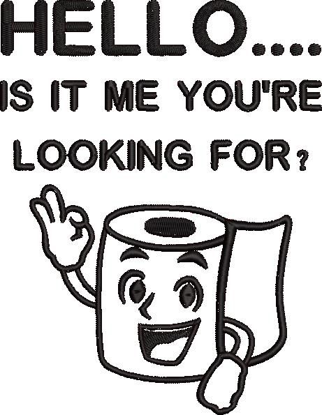 Hello Is It Me You Are Looking For Hello Is It Me You Are Looking For