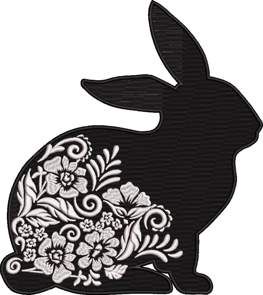 Rabbit Silhouette Design Rabbit Silhouette Design