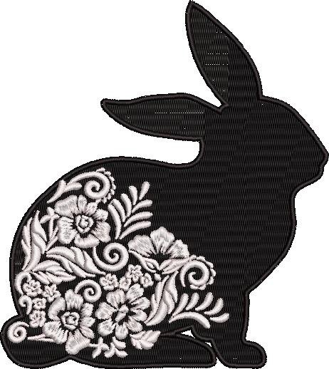 Rabbit Silhouette Design Rabbit Silhouette Design