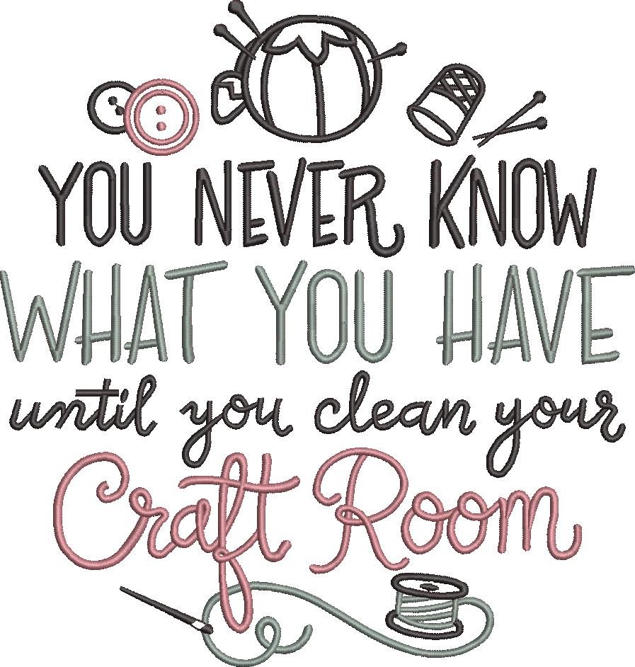 Clean Your Craft Room Quote