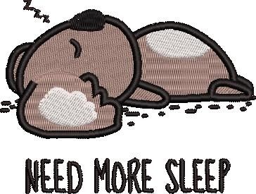 Need More Sleep