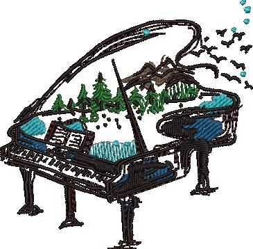 Scenery With Piano Scenery With Piano