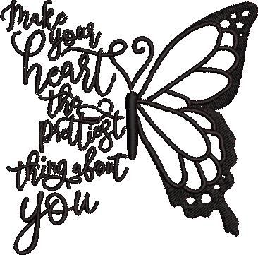 Make Your Heart The Prettiest Butterfly