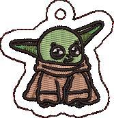 Galactic Baby Key Fob Galactic Baby Key Fob