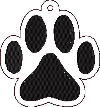 Cat Paw Key Fob Cat Paw Key Fob