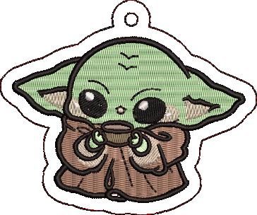 Baby Galactic Key Fob