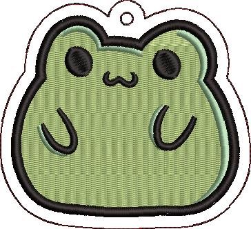 Kawaii Frog Key Fob Kawaii Frog Key Fob