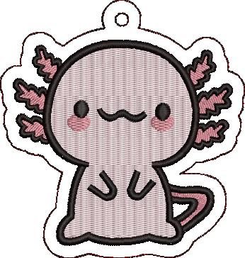 Axolotl Key Fob Axolotl Key Fob