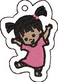 Baby Girl Key Fob