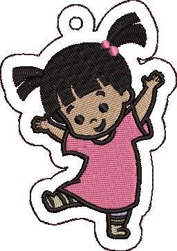 Baby Girl Key Fob
