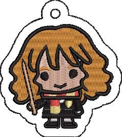 Wand Girl Key Fob