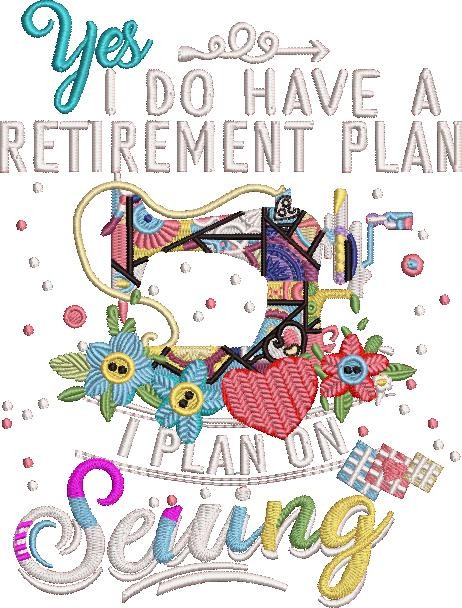 Retirement Plan Sewing Quote