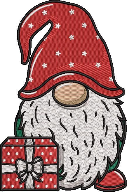 Santa With Gift Santa With Gift