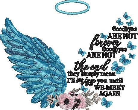 Goodbyes Wings Quote Goodbyes Wings Quote