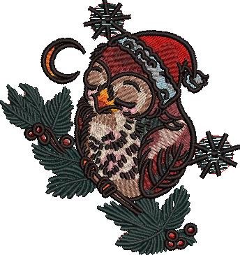 Cute Christmas Owl Cute Christmas Owl