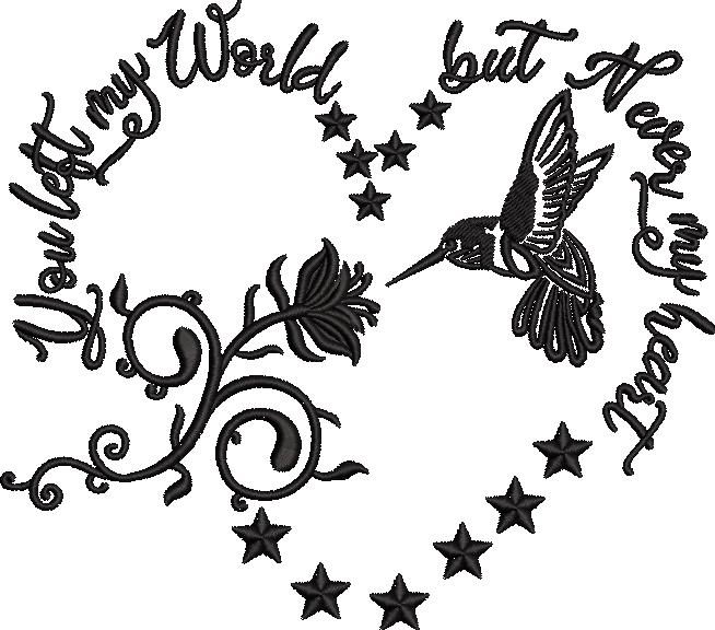 You Left My World Bird Quote You Left My World Bird Quote
