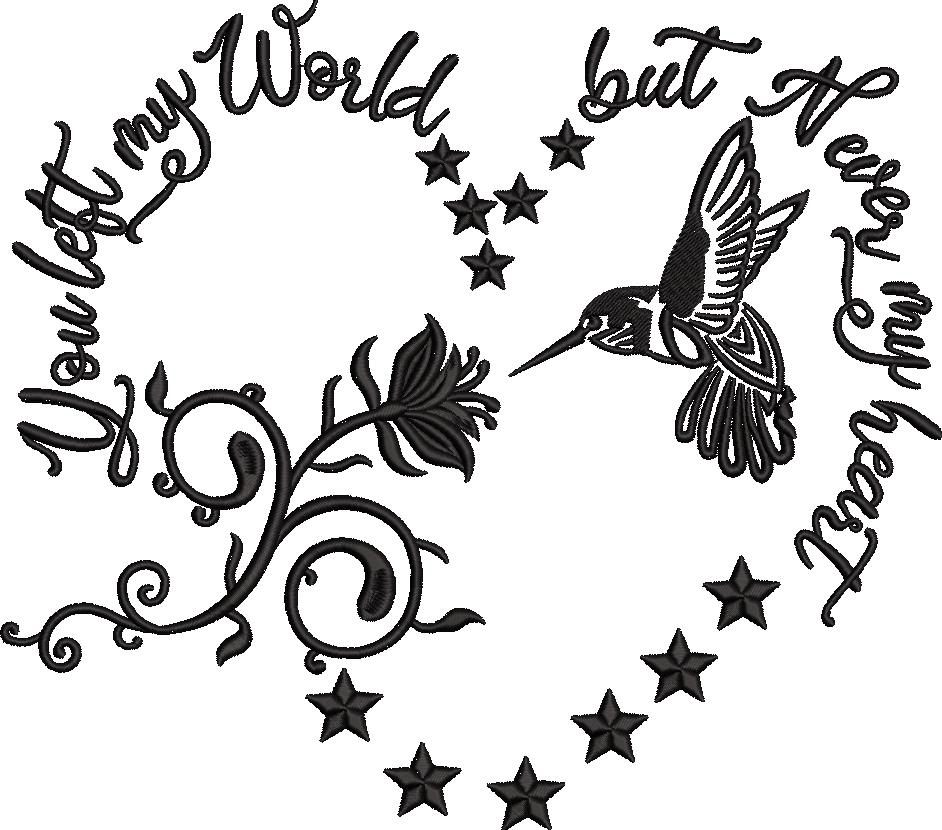 You Left My World Bird Quote You Left My World Bird Quote