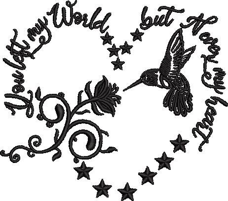 You Left My World Bird Quote You Left My World Bird Quote