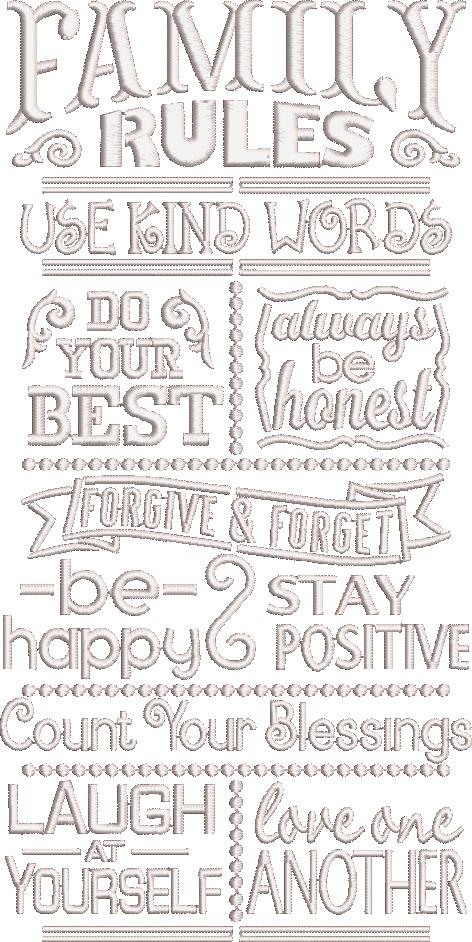 Family Rules Family Rules