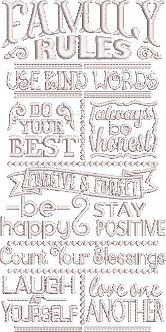 Family Rules Family Rules