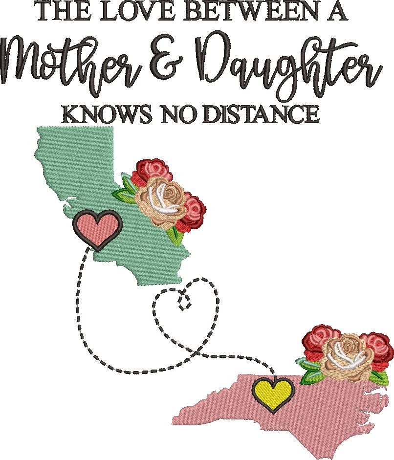 Mother and Daughter California to North Carolina Mother and Daughter California to North Carolina