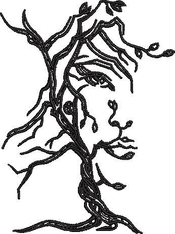 Artistic Face Tree Artistic Face Tree