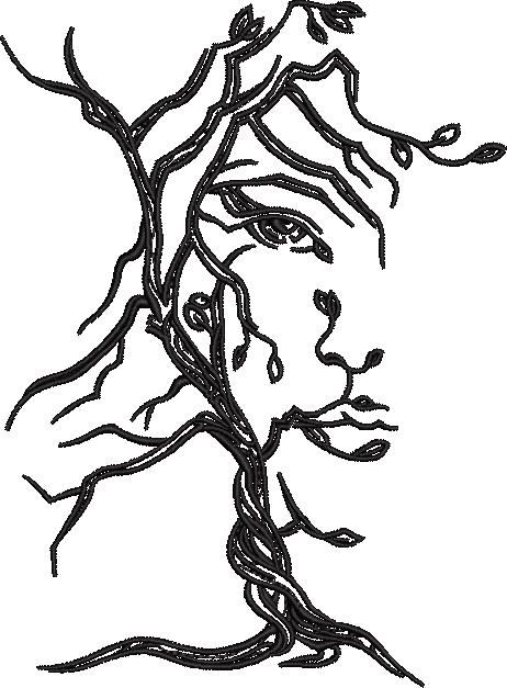 Artistic Face Tree Artistic Face Tree