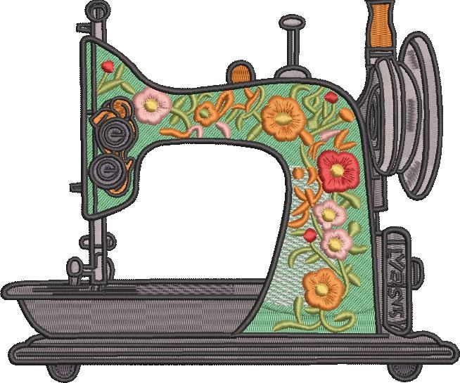 Nana's Old Sewing Machine Nana's Old Sewing Machine